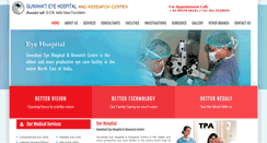 Desktop Screenshot of guwahatieyehospital.com